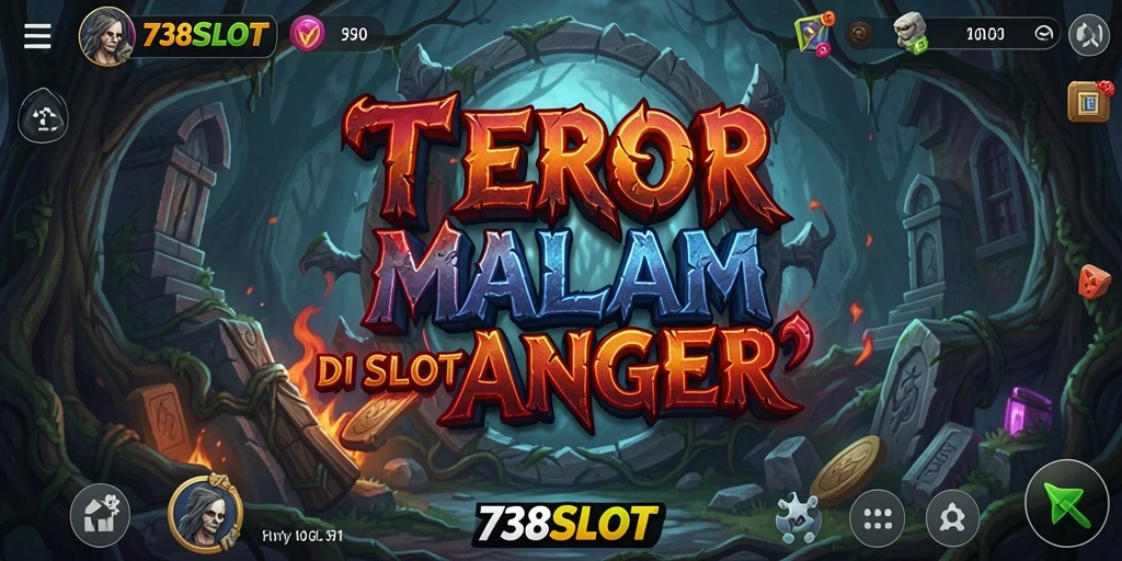 Tampilan gameplay 738SLOT yang menegangkan dan menyeramkan.