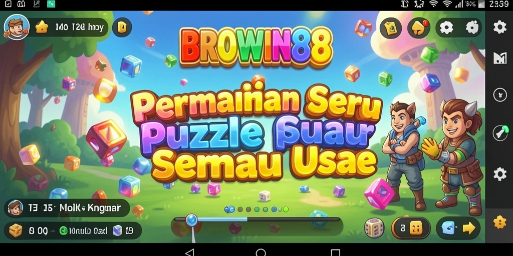 Tampilan gameplay BROWIN88 yang menantang dan interaktif.