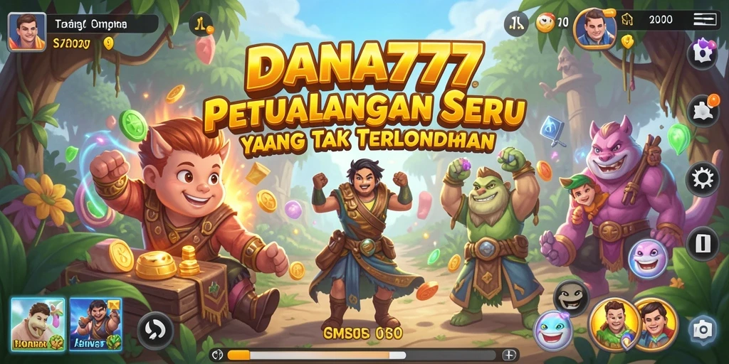 Tampilan gameplay petualangan DANA777 yang mengasyikkan.