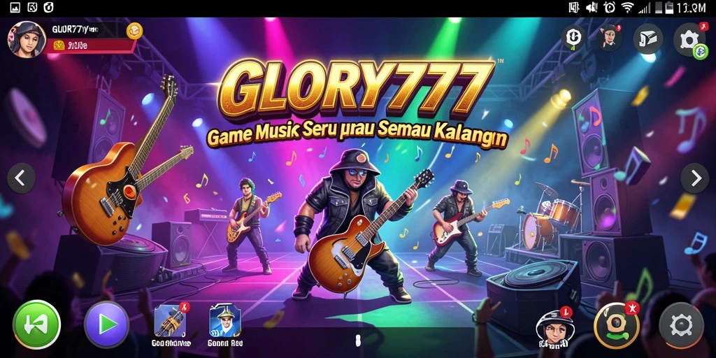 Tangkapan layar dari gameplay GLORY777 yang menarik dan penuh warna.