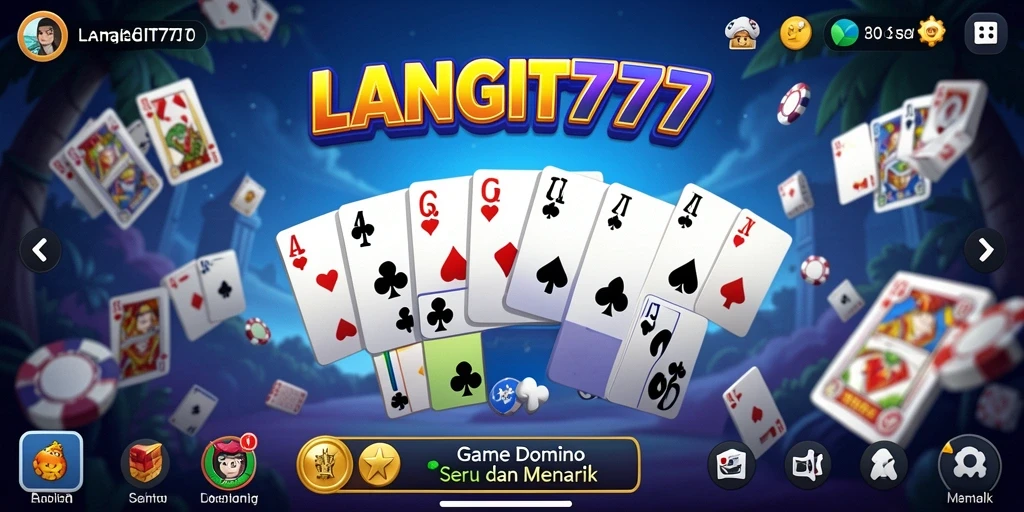 Tampilan gameplay seru dan interaktif LANGIT777.