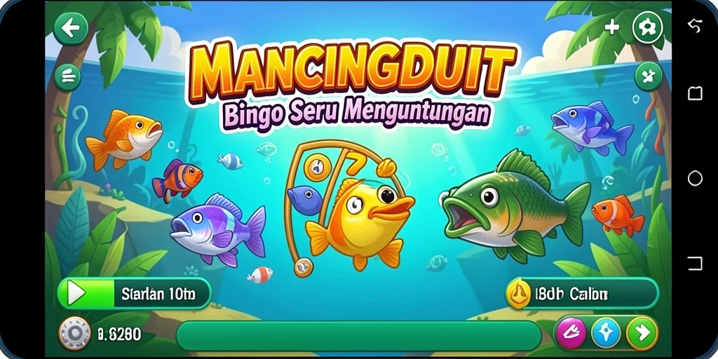 Screenshot gameplay MANCINGDUIT yang menarik dan seru.