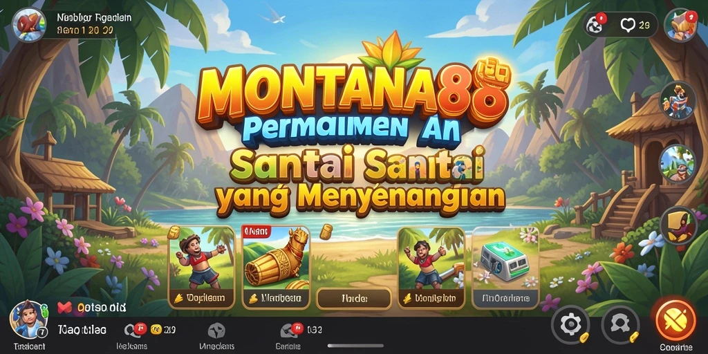 Screenshot gameplay MONTANA88 yang seru dan mengasyikkan.