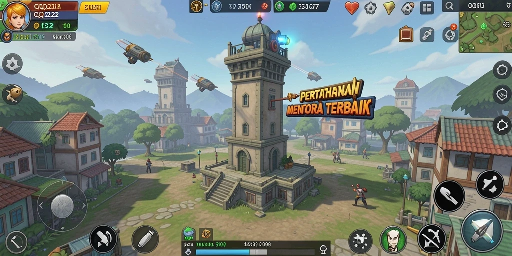 Gameplay seru QQ222 dalam mengatasi serangan musuh.