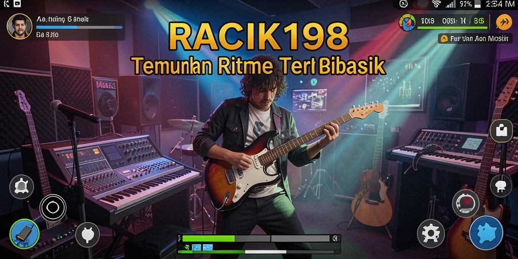Tampilkan gameplay menakjubkan dari aplikasi musik RACIK198.