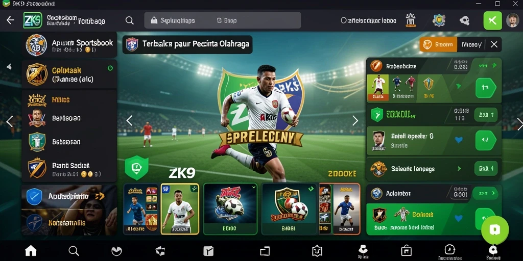 Tampilan antarmuka gameplay ZK9 yang menarik dan interaktif.